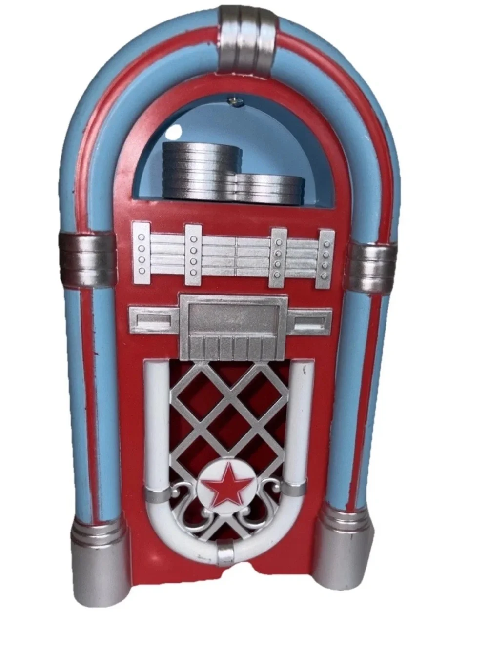 Retro Diner & Gas Station Target Red, Blue, White Fourth of July Patriotic